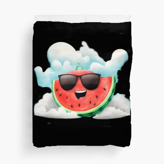 Cute Watermelon Party Summer Melon Fruit Duvet Covers