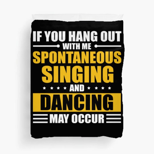 Hilarious Dramaturgy Performers Drama Operatic Duvet Covers