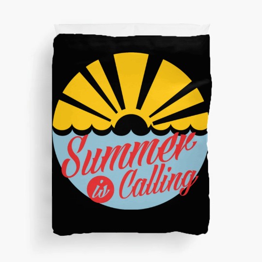 Summer's Call: Embrace the Sun Duvet Covers