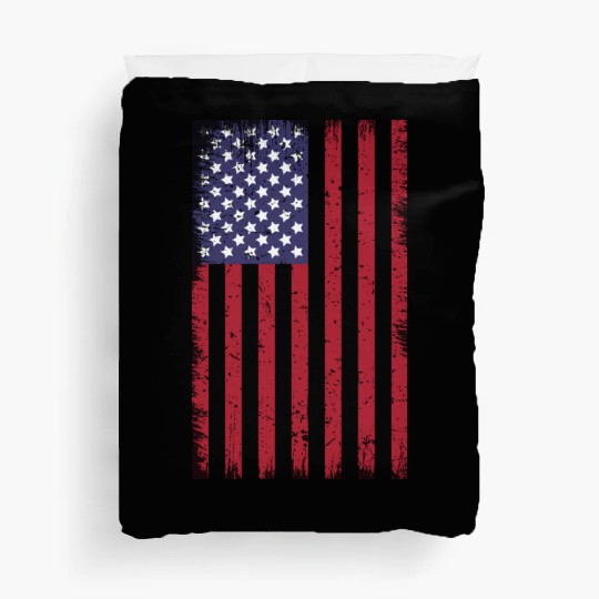 Us American Flag Duvet Covers