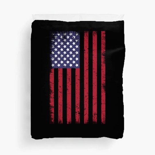 Us American Flag Duvet Covers