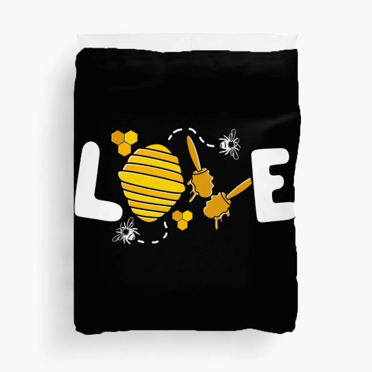 Save The Bees Bumblebee Love Bees Duvet Covers