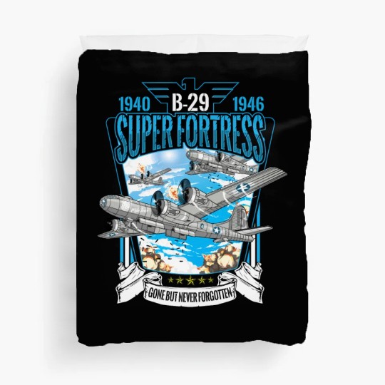 World War 2 Aircraft Wwii B-29 Superfortress Bombe Duvet Covers