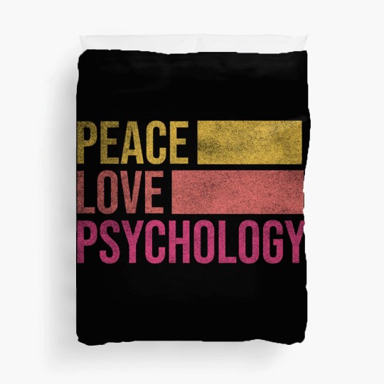Psychology Psychoanalysis Psych Major Duvet Covers