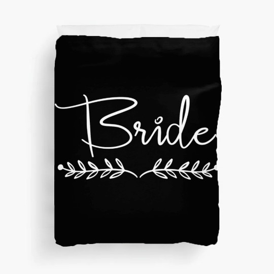 Bride Wedding Bride and Groom Duvet Covers