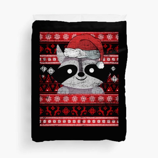 Zookeeper Raccoon Ugly Racoon Duvet Covers