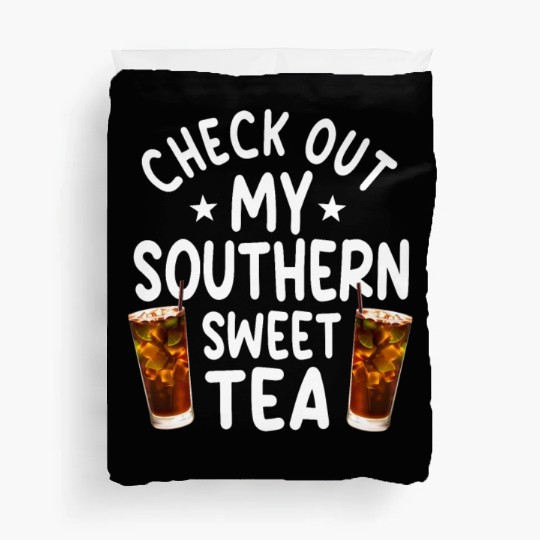 Southern Sweet Tea Outfit Duvet Covers