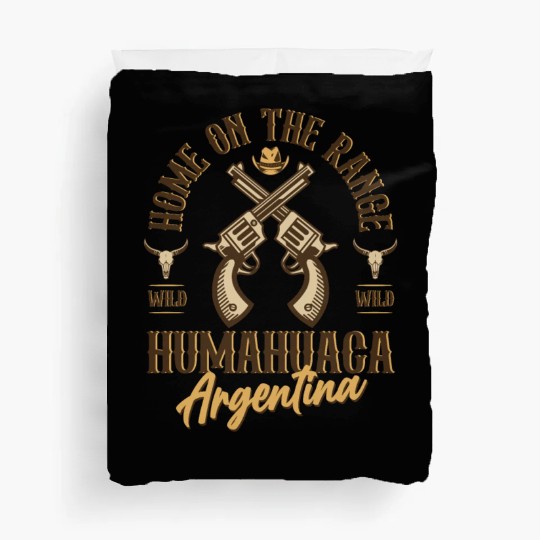 Humahuaca Argentina wild west town Duvet Covers