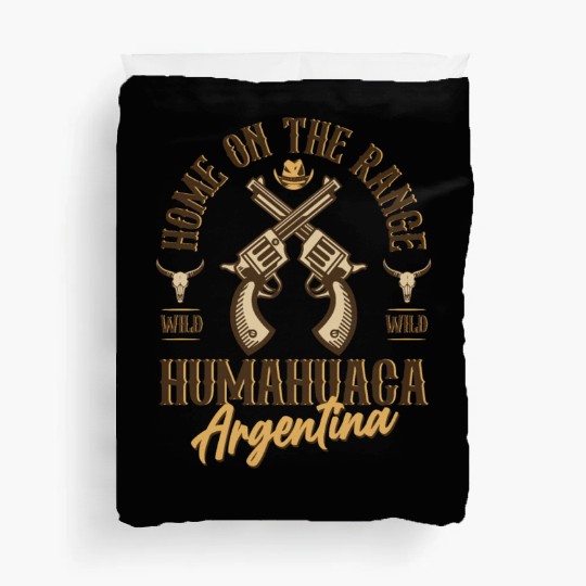Humahuaca Argentina wild west town Duvet Covers