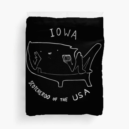 Iowa scotcheroos of the USA Duvet Covers