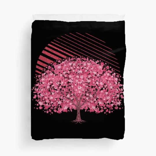 cherry blossom tree gift Japanese Sakura Duvet Covers