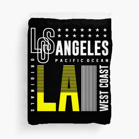 Los Angeles LA West Coast Duvet Covers