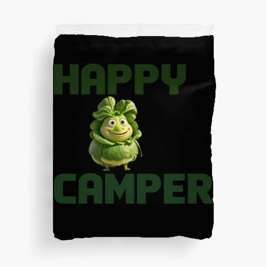 happy camper Duvet Covers