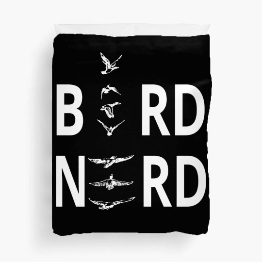 Bird Nerd For Birders Duvet Covers