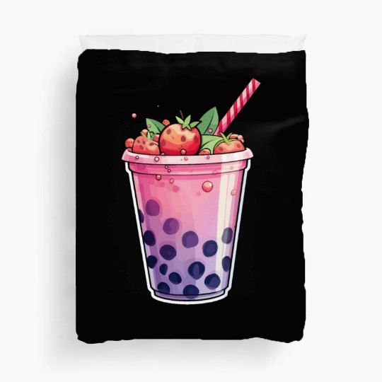 Boba Tea Design - Bubble Tea Duvet Covers