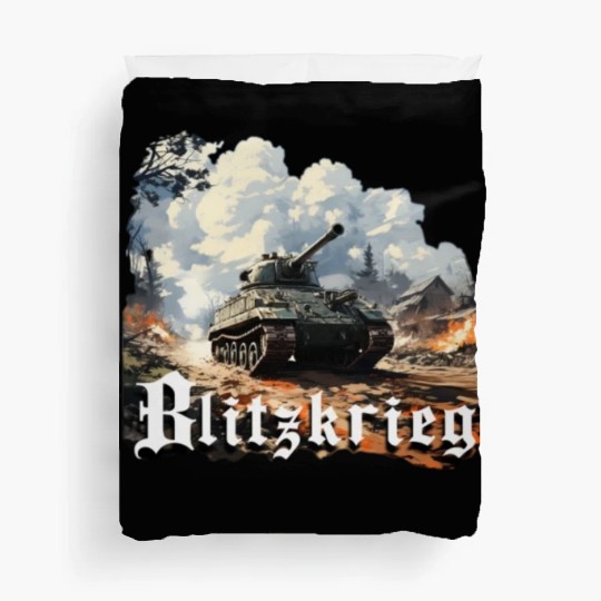 World War 2 Blitzkrieg Duvet Covers