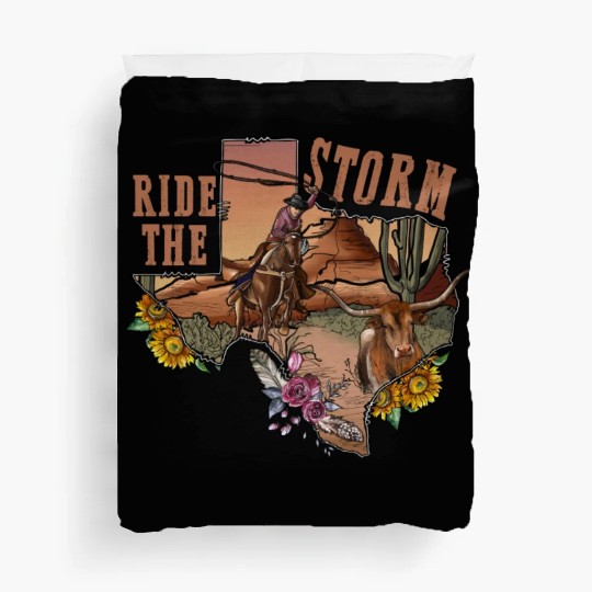 Ride The Storm Duvet Covers