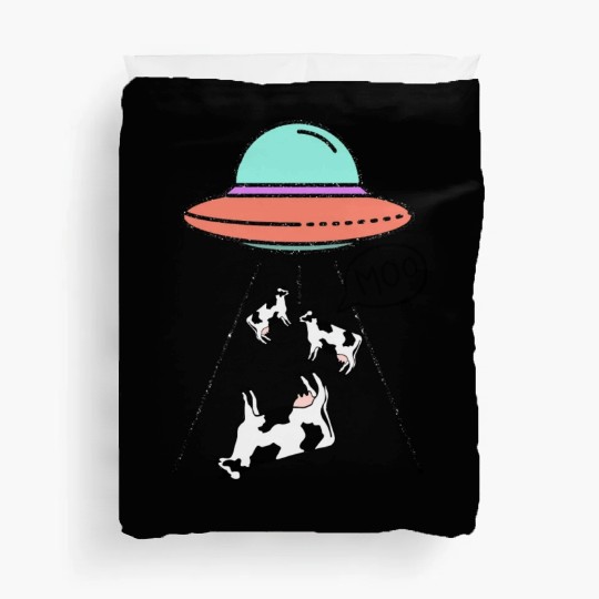 MOO the Truth Is Out There Area 51 Alien Ufo Duvet Covers