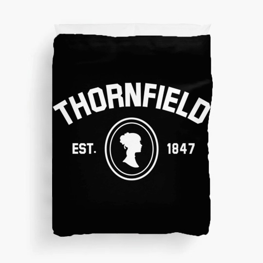 Jane Eyre Charlotte Bronte Thornfield 1847 - Book Duvet Covers