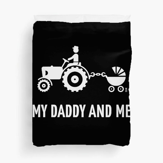 My Daddy And Me (Tractor & Stroller / Buggy / W) Duvet Covers
