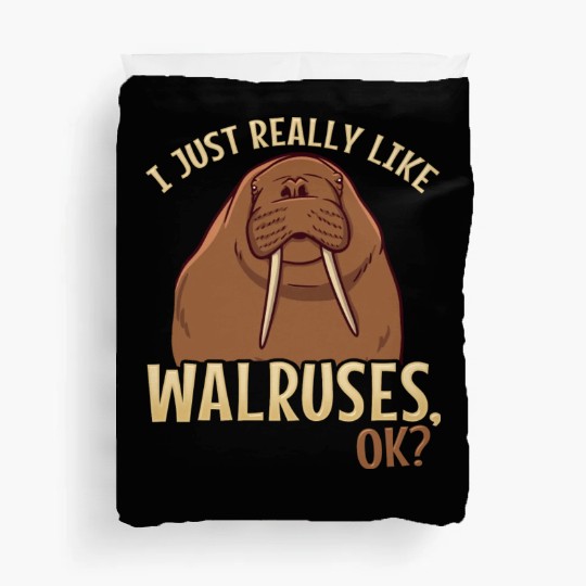 Walrus Walruses Walrus Lover Duvet Covers