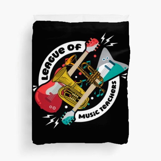 Music Teacher League Duvet Covers