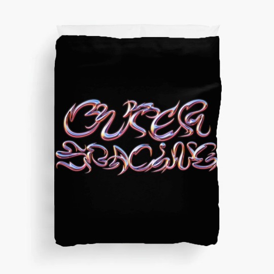 Urban Rhyme: Typographic Web 30 Hip Hop Duvet Covers