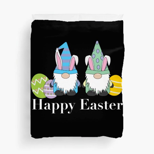Gappy Easter Garden Gnomes Duvet Covers