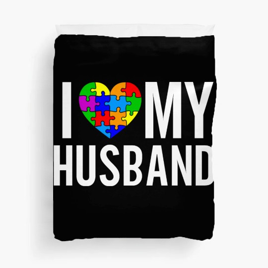 I Love My Husband Duvet Covers