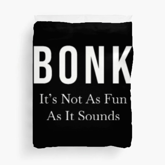 High School Running Duvet Covers, XC Run Bonk, Unisex's