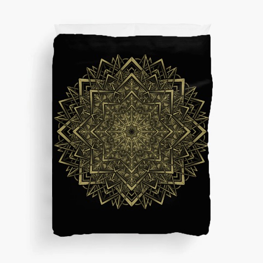 T Tattoo Flower Mandala Duvet Covers