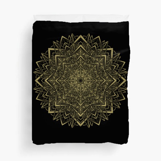 T Tattoo Flower Mandala Duvet Covers