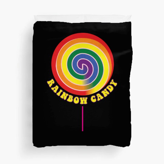 Rainbows Rainbow Pride Candy Duvet Covers