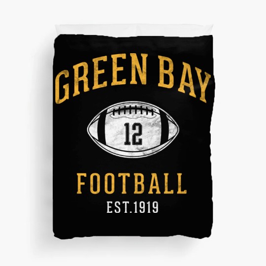 Green Bay On Their Way To The Super Bowl Duvet Covers