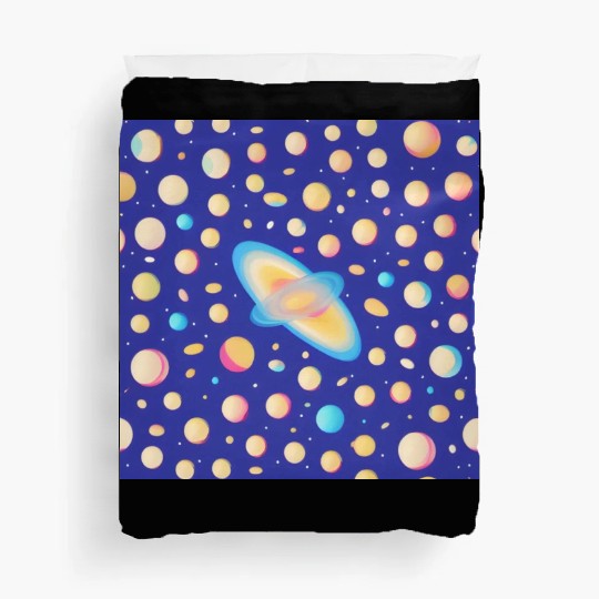 Galaxy nebula art Duvet Covers