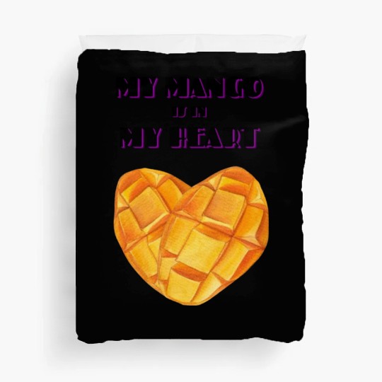 My Mango is in my Heart Duvet Covers