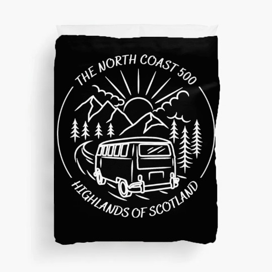 The north coast scotland - NC 500 route Duvet Covers