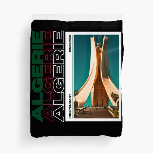 Algeria Independent since 1962 Duvet Covers
