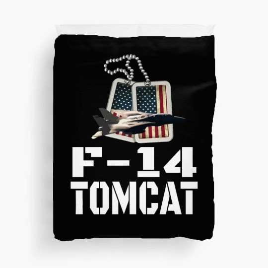 F 14 Tomcat US Flag Duvet Covers