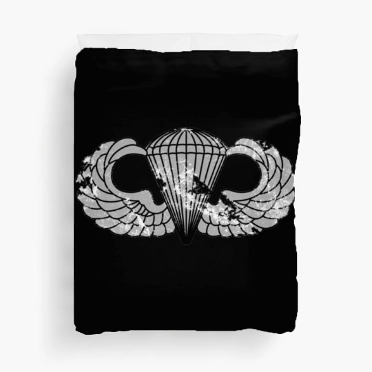 us army parachutist badge airborne jump wings pa Duvet Covers
