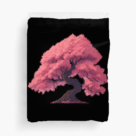 Sakura Tree in full bloom Duvet Covers