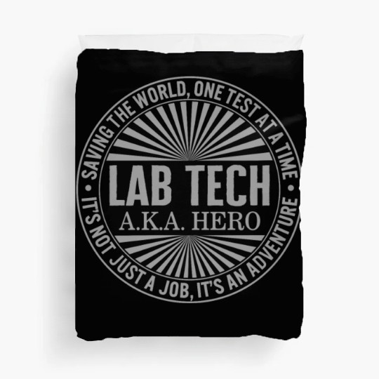 Science Duvet Covers, Lab Tech AKA Hero Saving The World