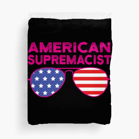 American Supremacist American Flag Merica Usa Duvet Covers
