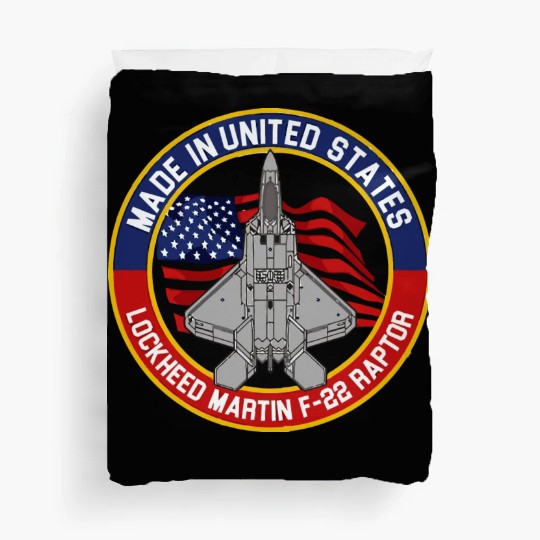 F 22 Raptor Made in USA Duvet Covers