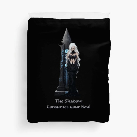 The Lady of the Shadow Duvet Covers