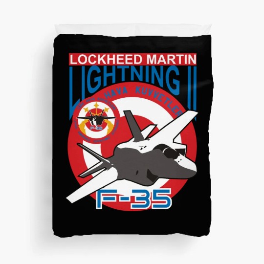 Lockheed Martin F 35 Duvet Covers