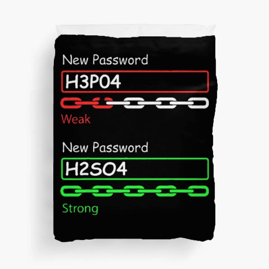 Chemist Science Teacher Student Chemistry Duvet Covers