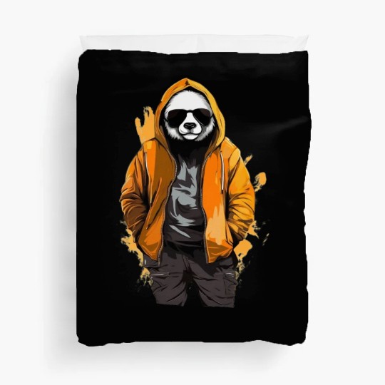 Street Style Giant Panda | Panda Lovers Duvet Covers