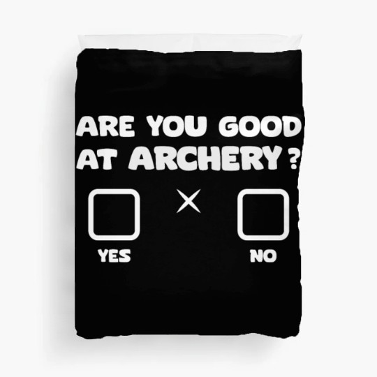 Funny Archery Archer Outdoor Hunting Bow Arrow Duvet Covers