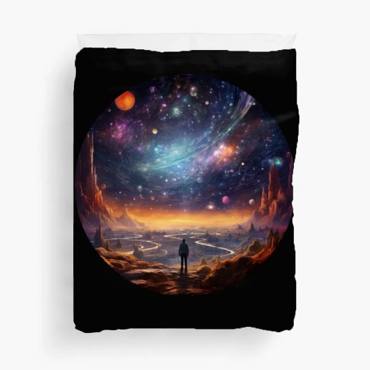 Galactic Splendor: Embrace the Marvels of Cosmos Duvet Covers
